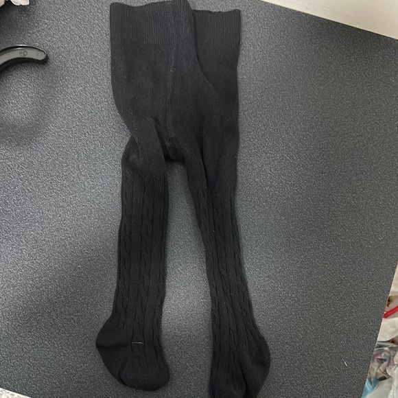 cozy way Other - Lily Black Opaque Knit Tights Accessories